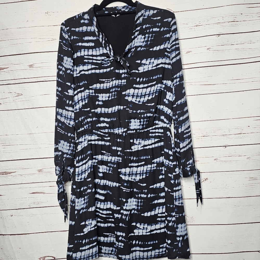 Noir Tie Dye Dress